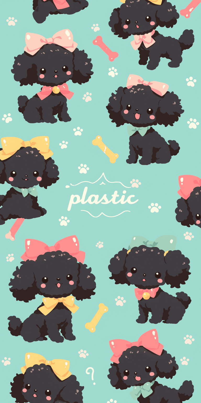 Cute Puppy Autumn original repeating artwork