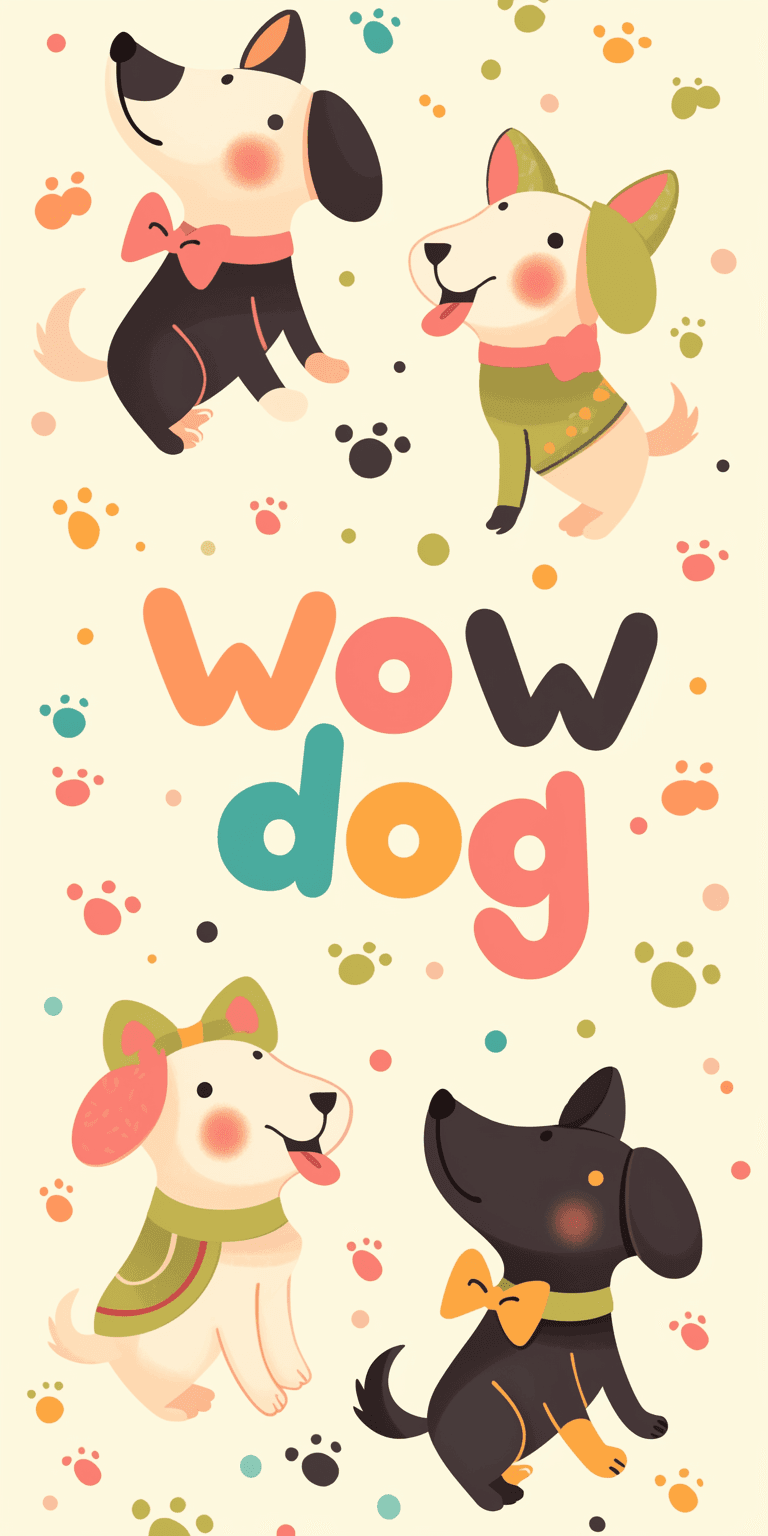 Cute Puppy 071 original repeating artwork