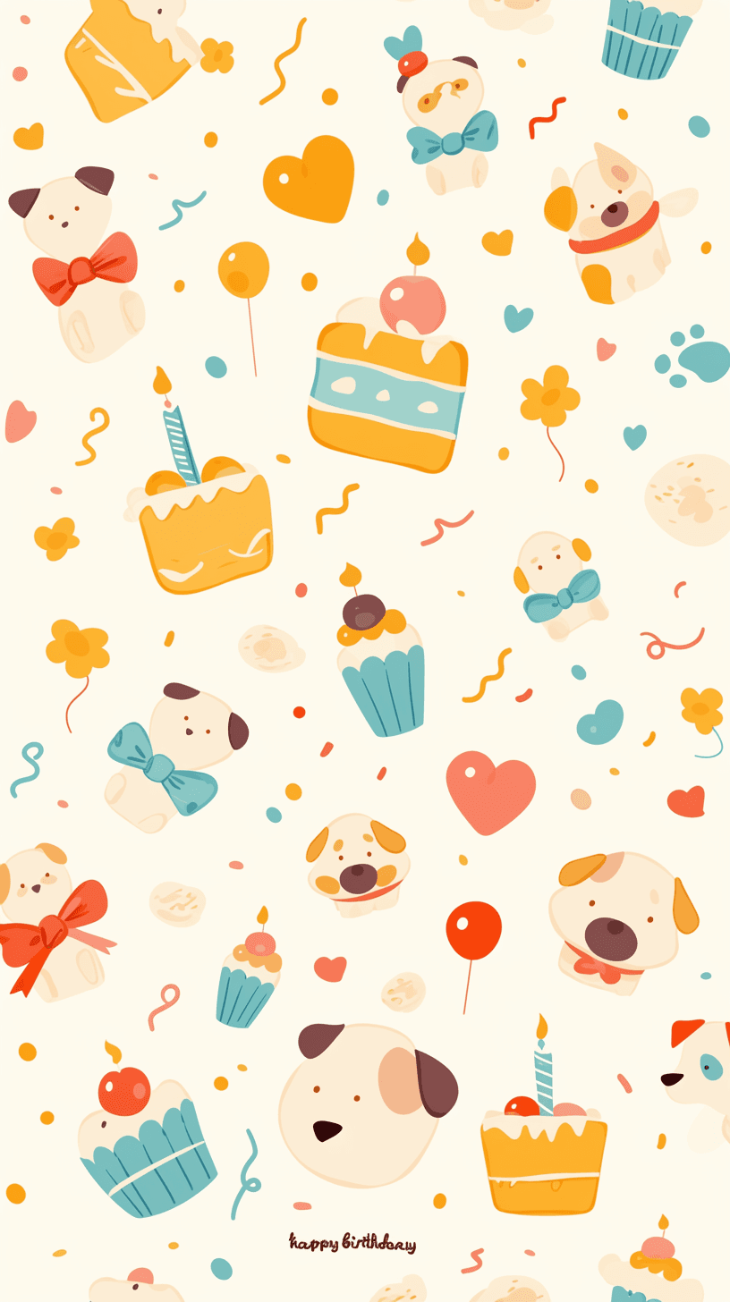 Cute Puppy 015 original repeating artwork