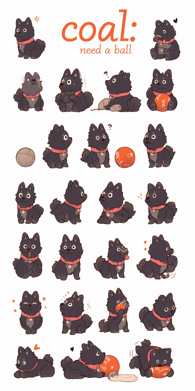 Cute Puppy 066 original repeating artwork