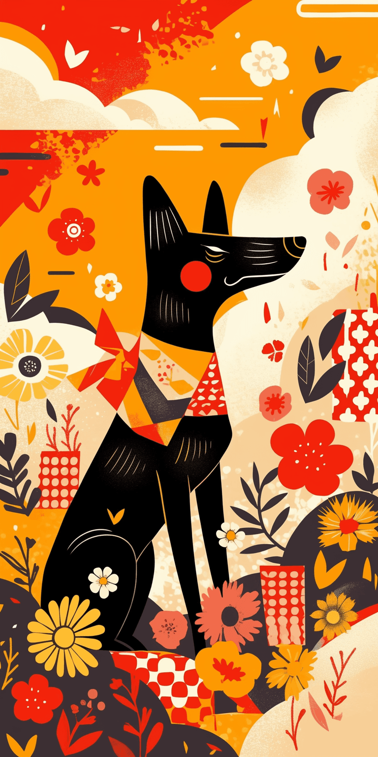 Cute Puppy 096 original repeating artwork