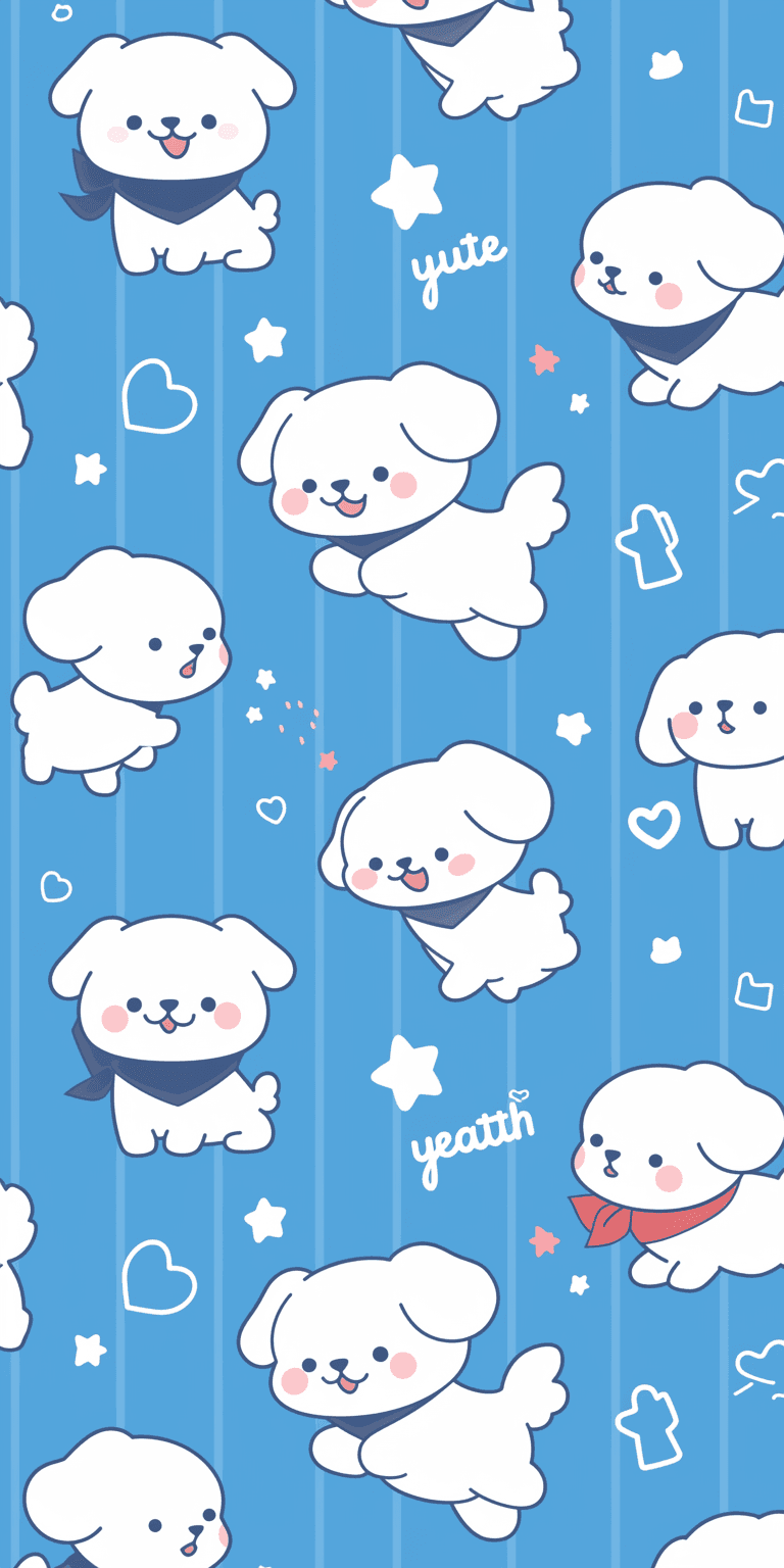 Cute Puppy 070 original repeating artwork