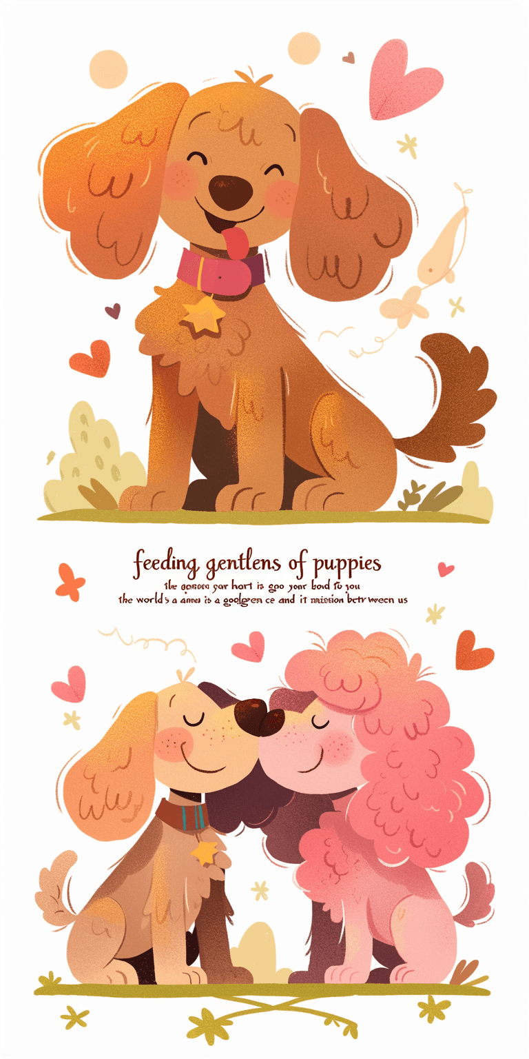 Cute Puppy 091 original repeating artwork
