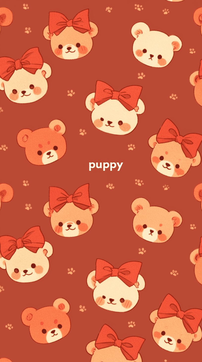Cute Animals Burst original repeating artwork