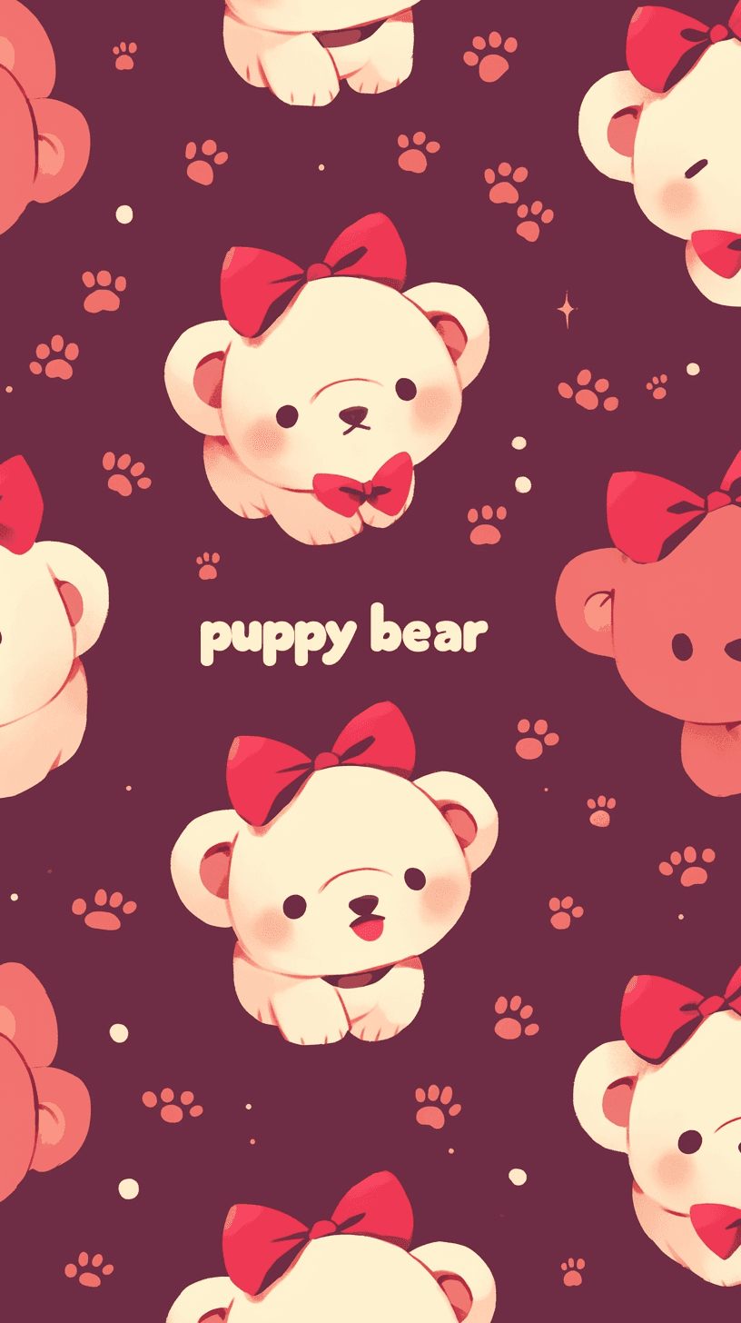 Cute Animals Dash original repeating artwork
