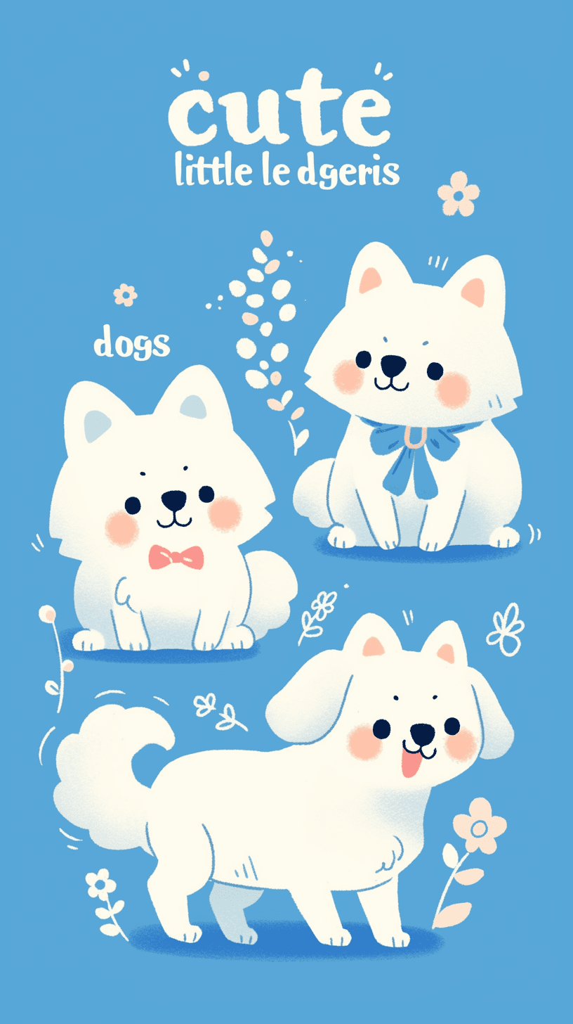 Cute Puppy 062 original repeating artwork