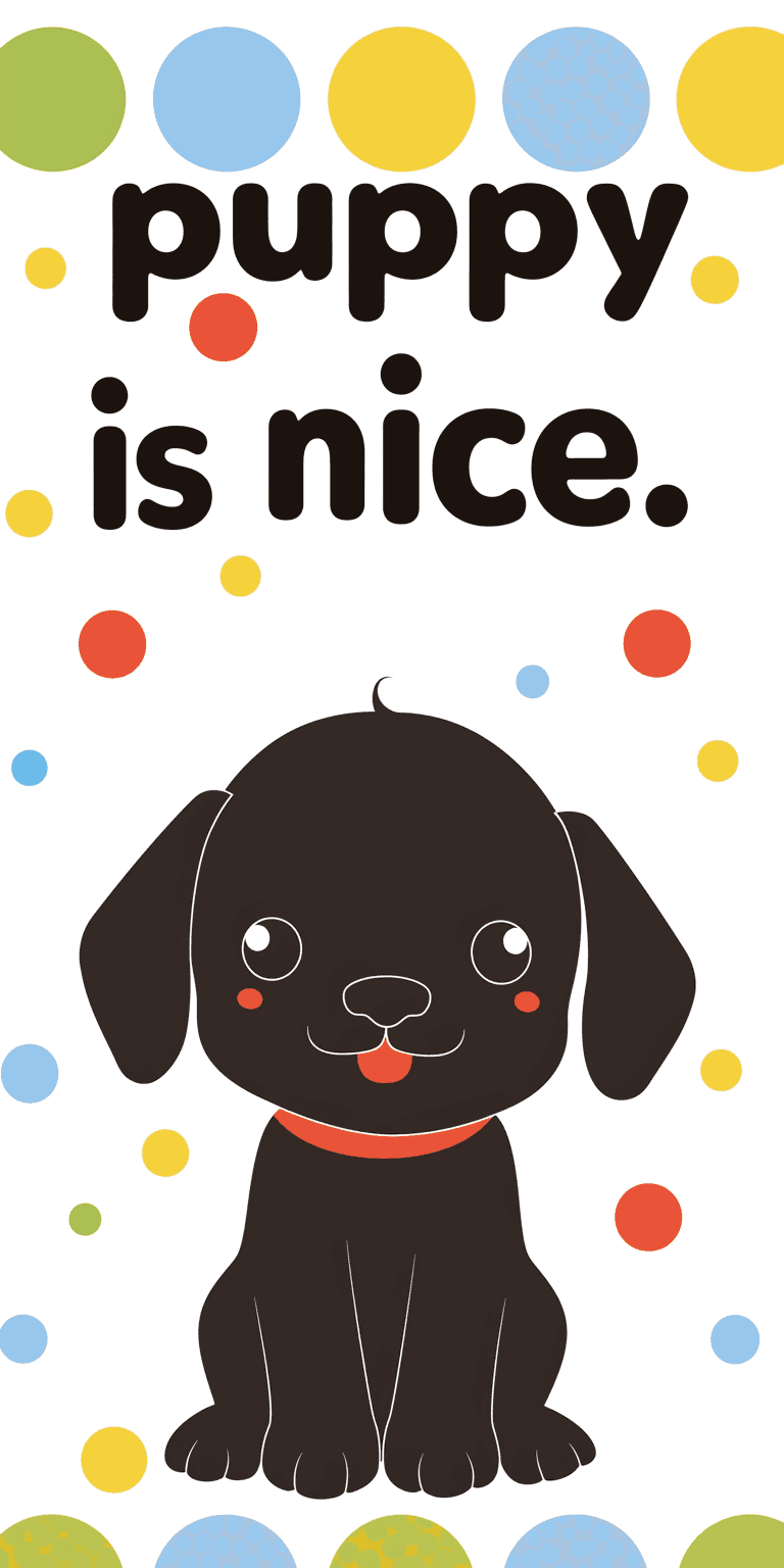 Cute Puppy 088 original repeating artwork