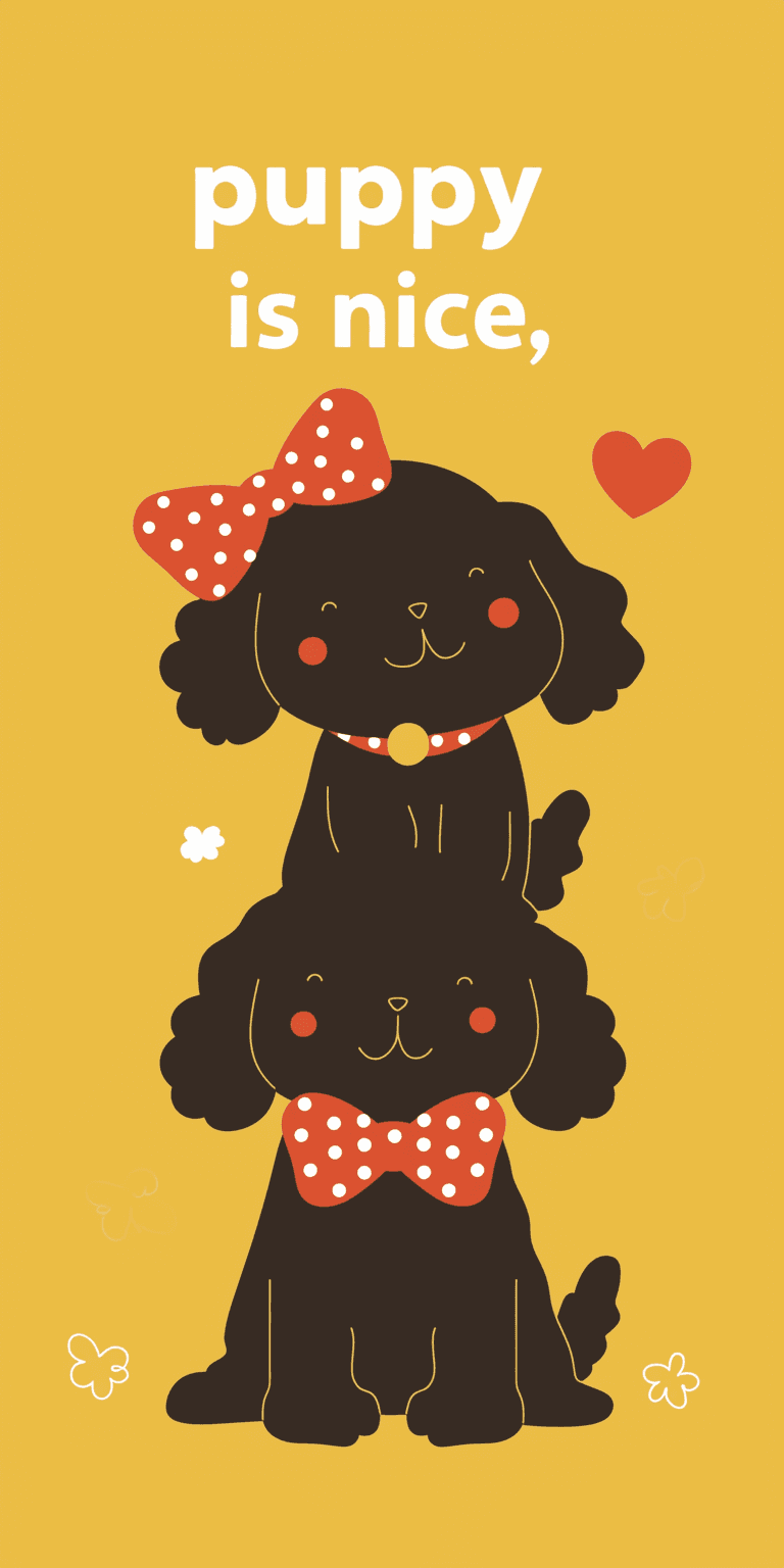 Cute Puppy 003 original repeating artwork