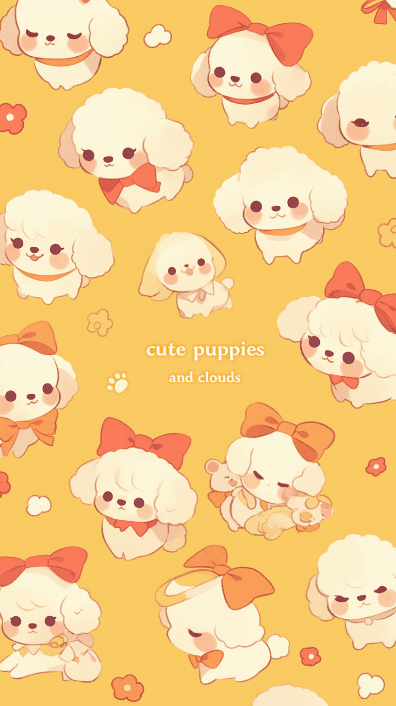 Cute Puppy 016 original repeating artwork