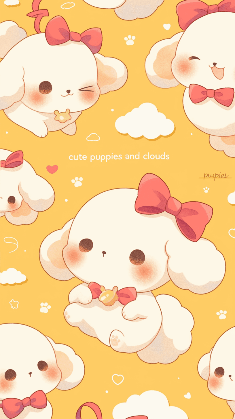 Cute Puppy 053 original repeating artwork