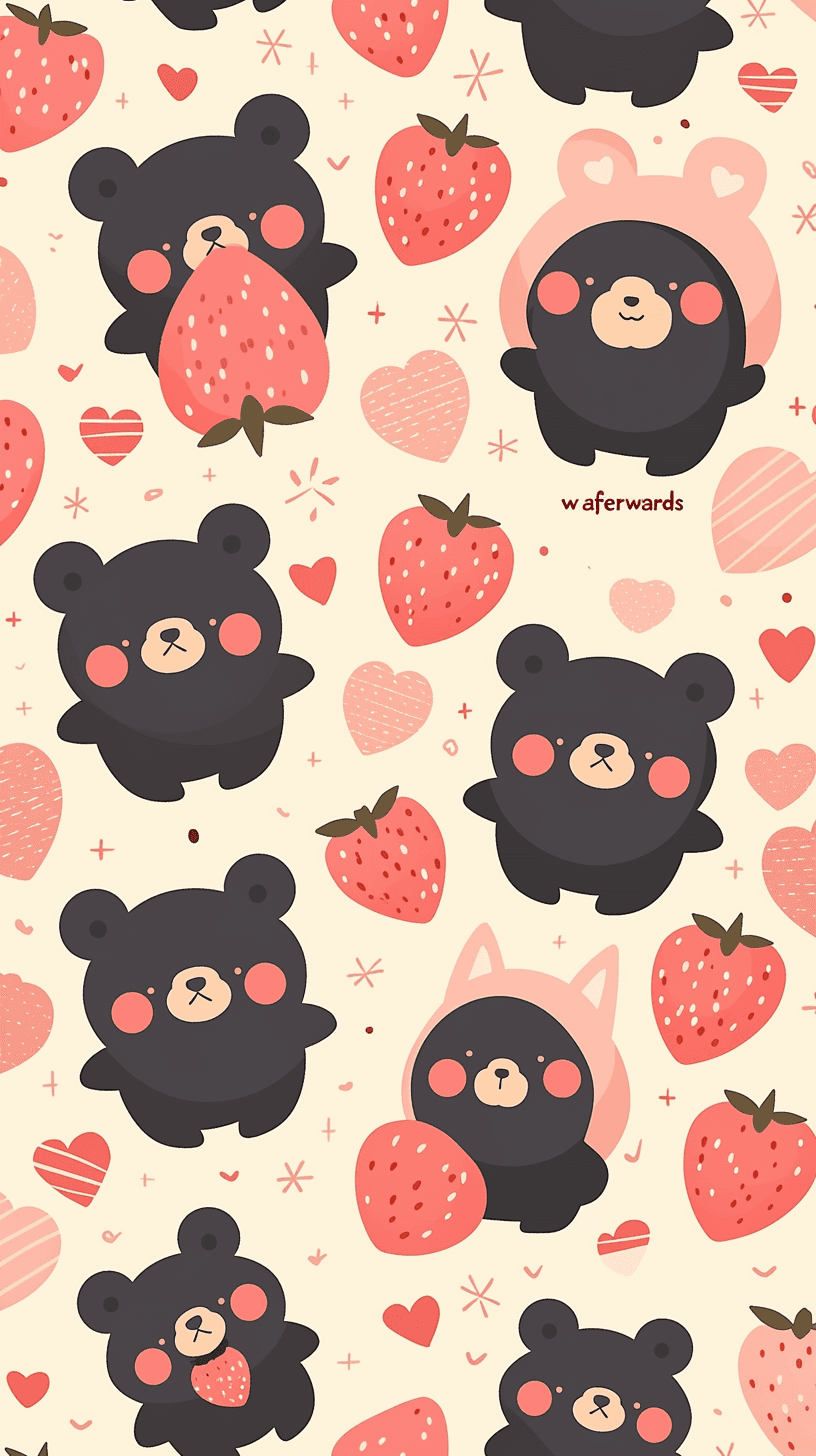 Cute Bear 011 original repeating artwork