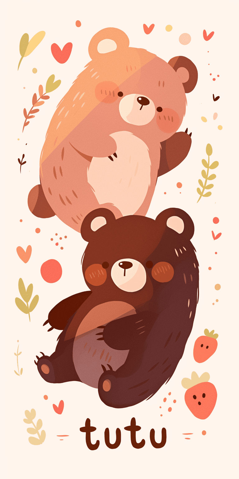Cute Bear 051 original repeating artwork