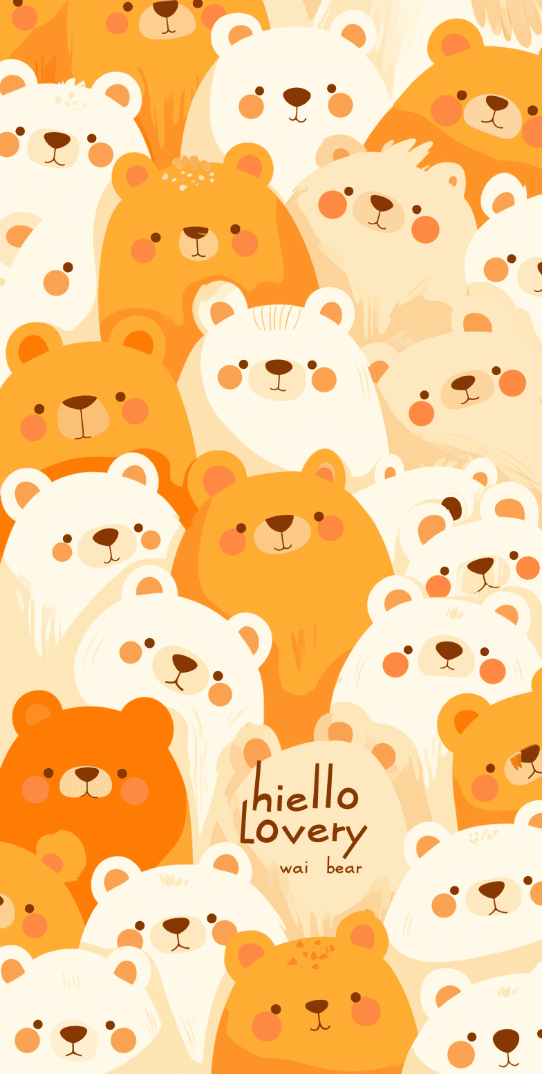 Cute Bear 041 original repeating artwork
