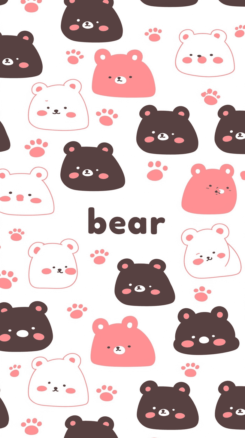 Cute Bear 006 original repeating artwork