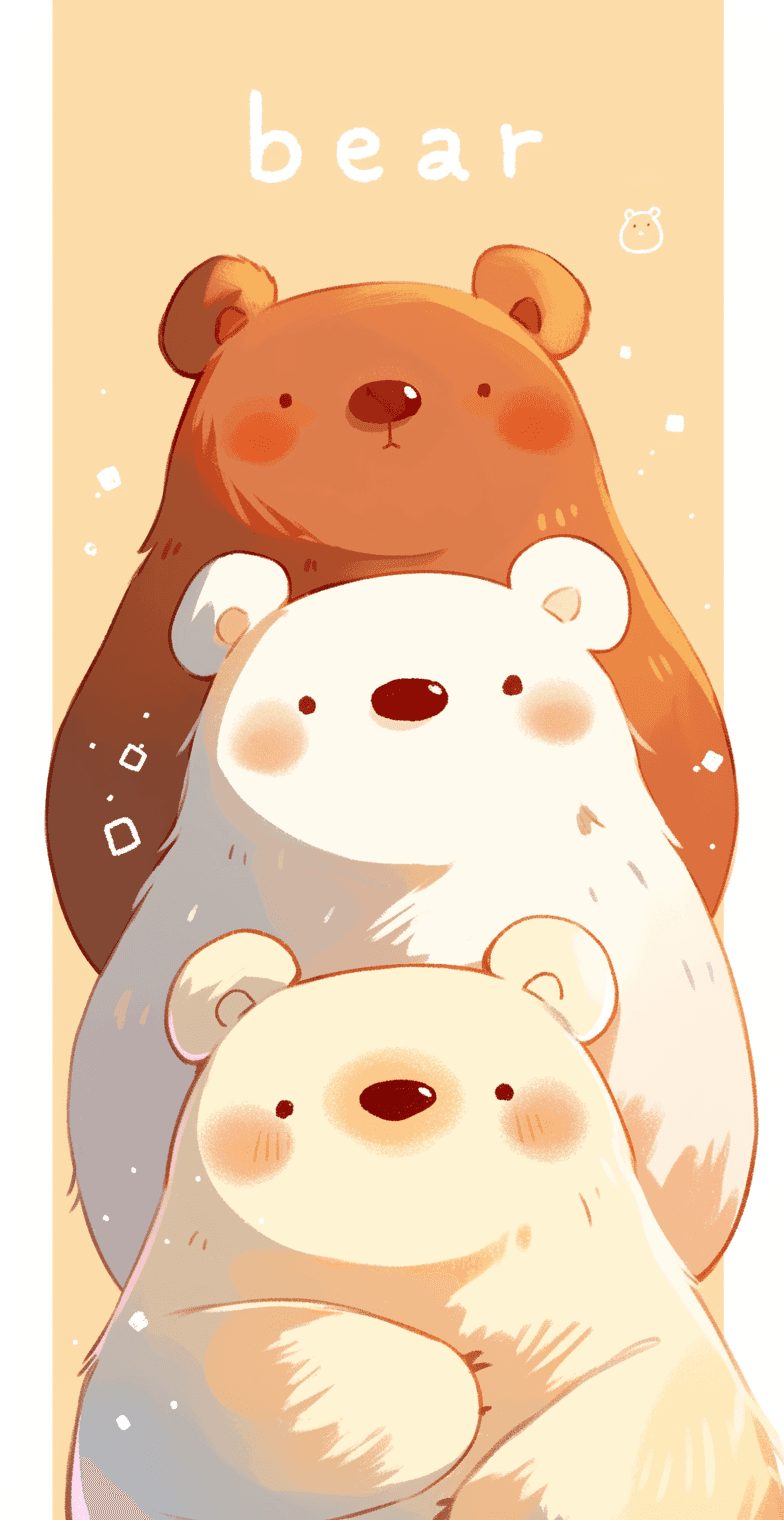 Cute Bear 057 original repeating artwork
