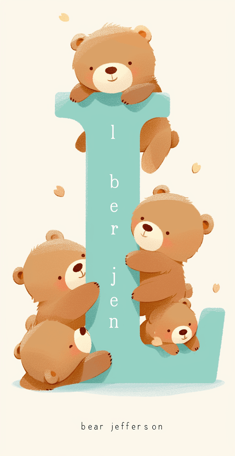 Cute Bear 055 original repeating artwork