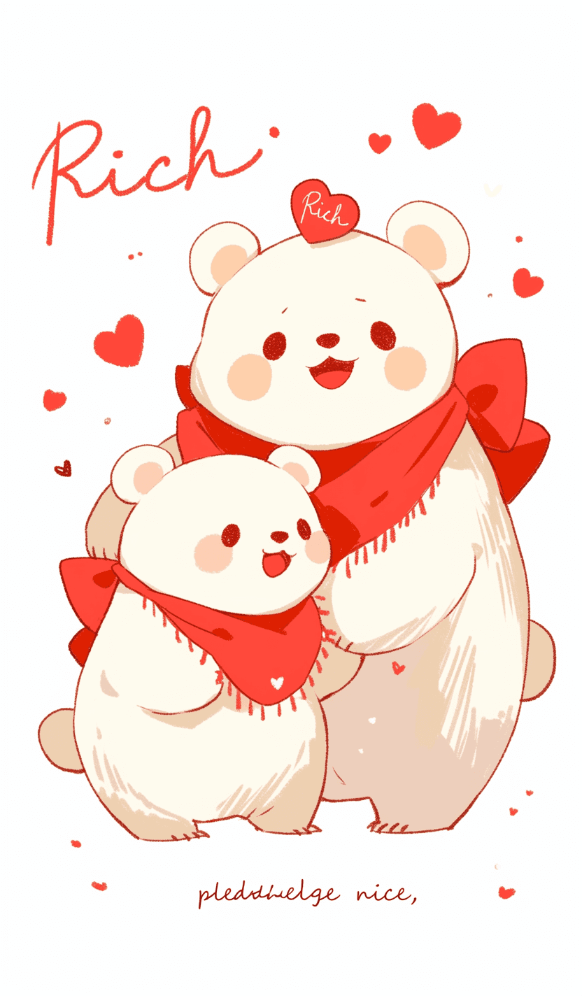 Cute Bear 010 original repeating artwork