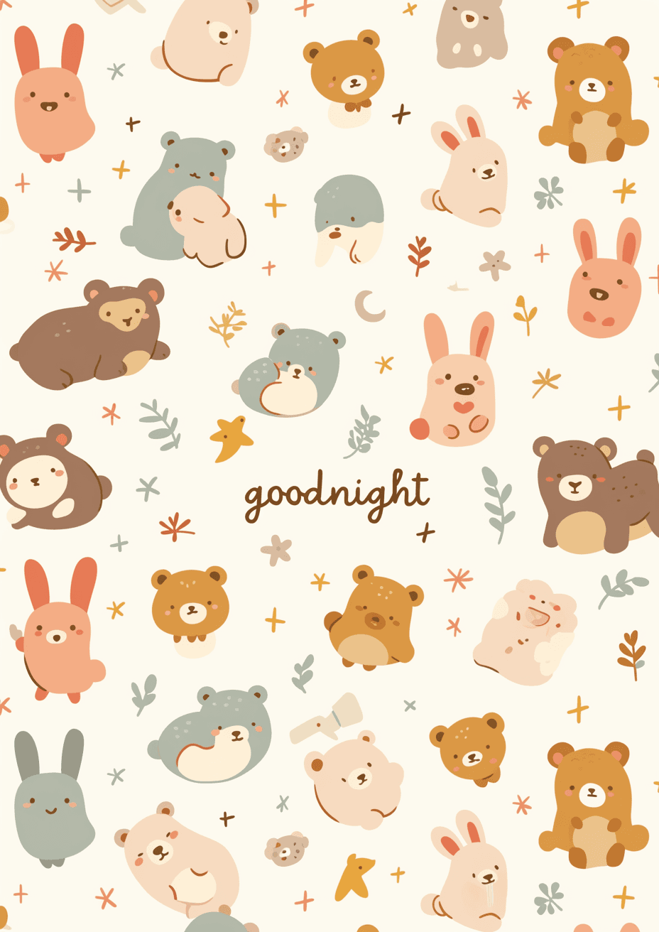 Cute Bear 046 original repeating artwork