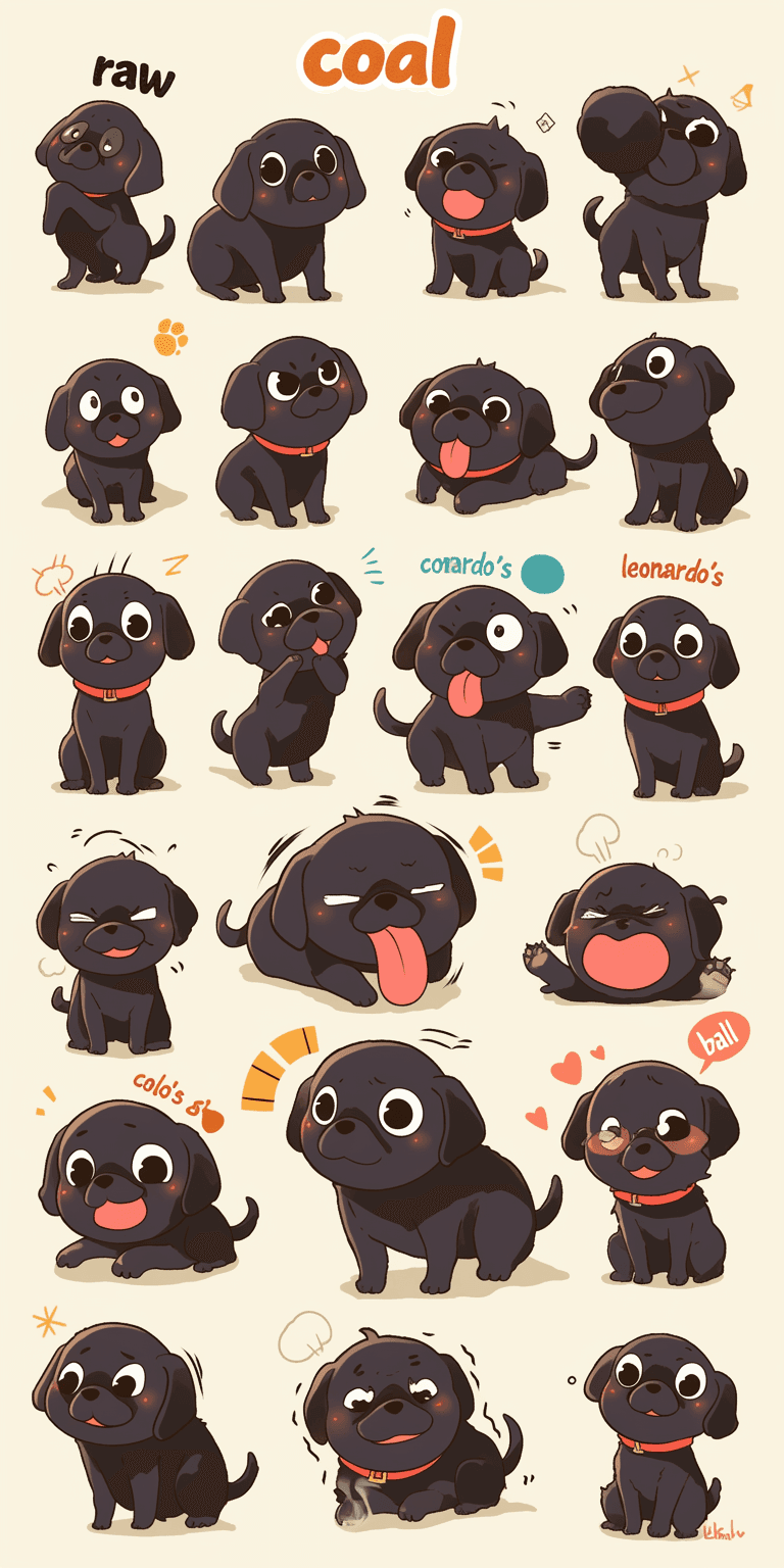 Cute Puppy 079 original repeating artwork