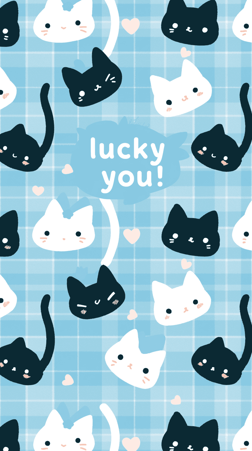Cute Cat Loop original repeating artwork