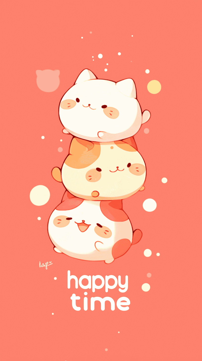 Cute Cat Fair original repeating artwork