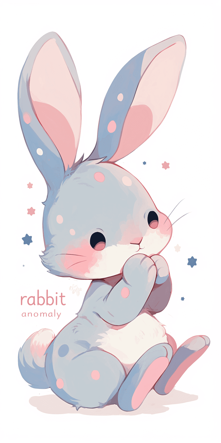 Cute Bunny original repeating artwork