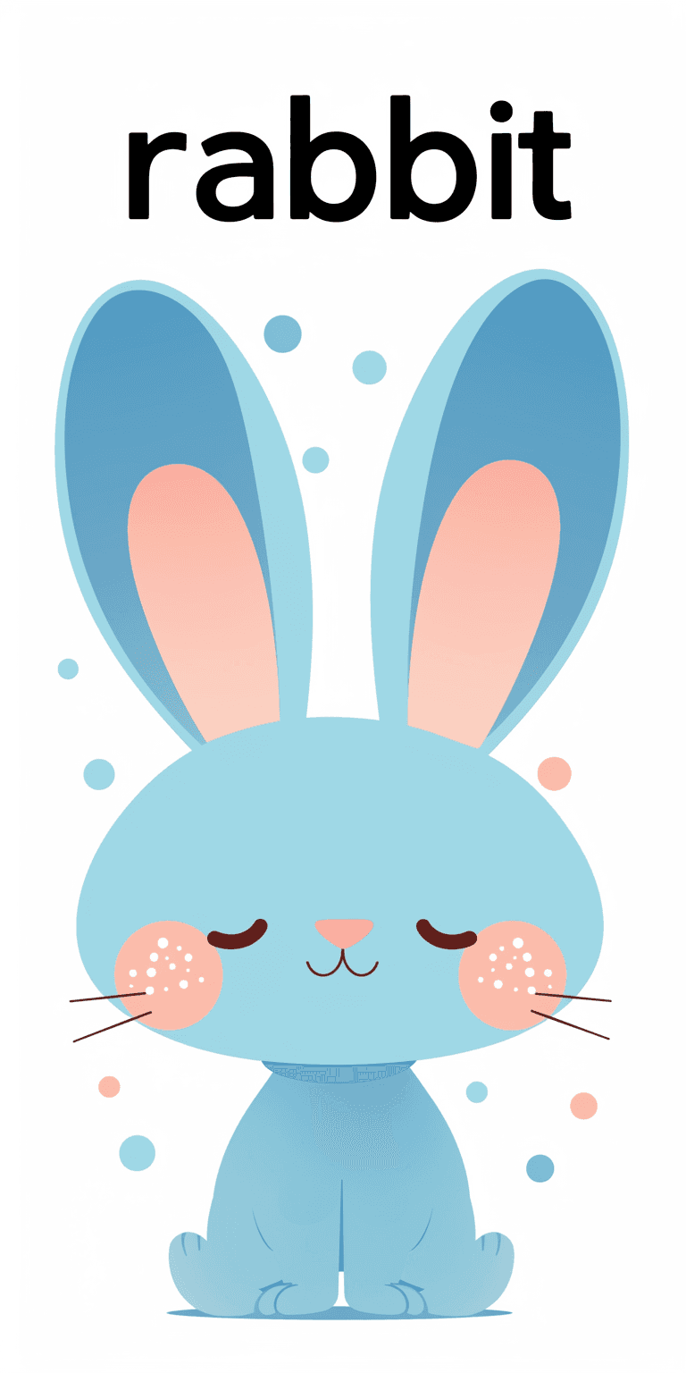 Cute Bunny Team original repeating artwork