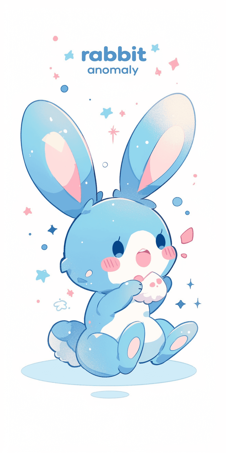 Cute Bunny Collective original repeating artwork