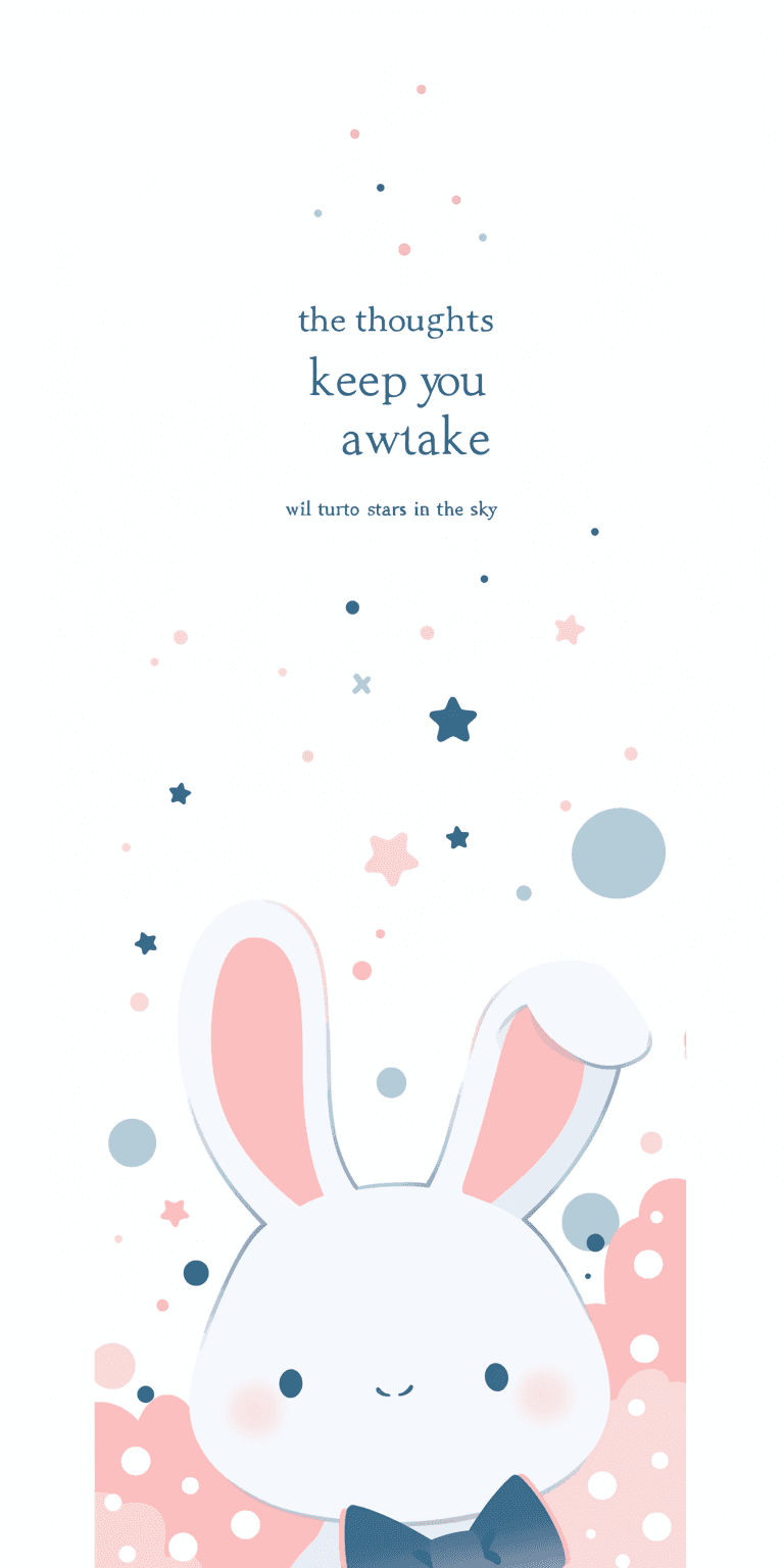 Cute Bunny Daybreak original repeating artwork