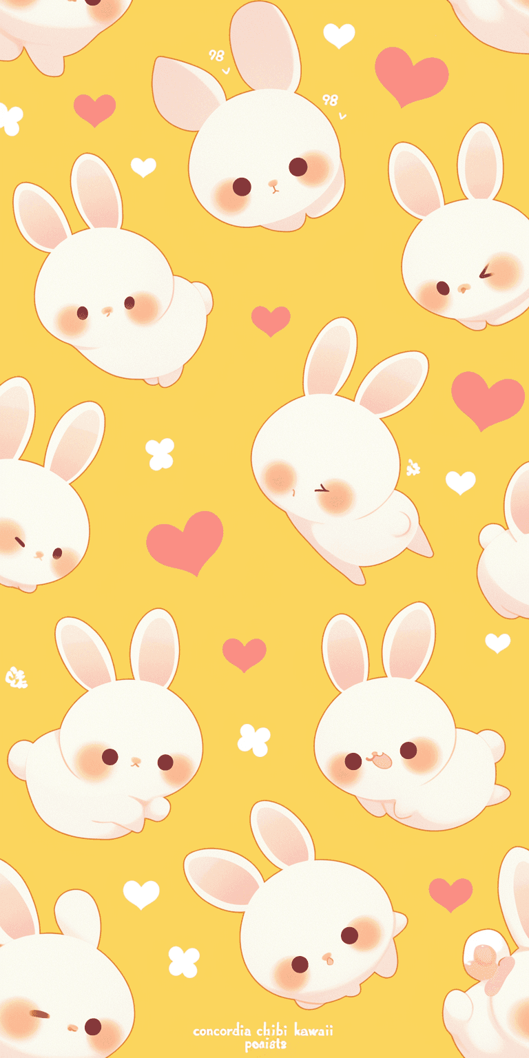 Cute Bunny Tone original repeating artwork