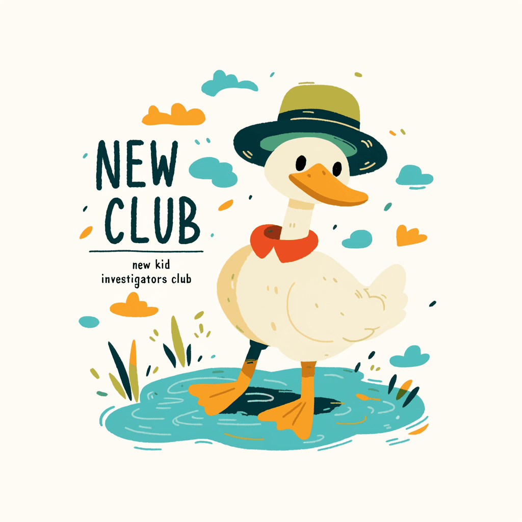 Cute Duck Club original repeating artwork