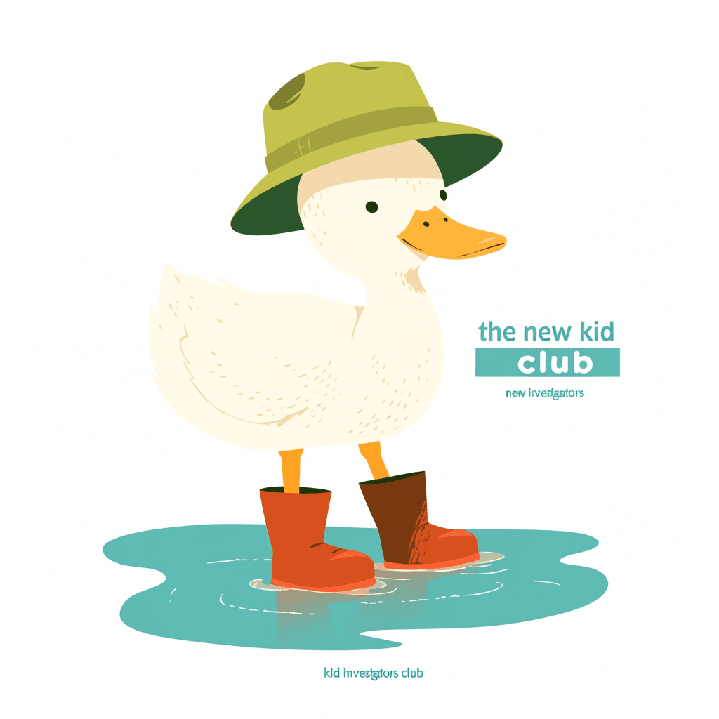Cute Duck Gang original repeating artwork