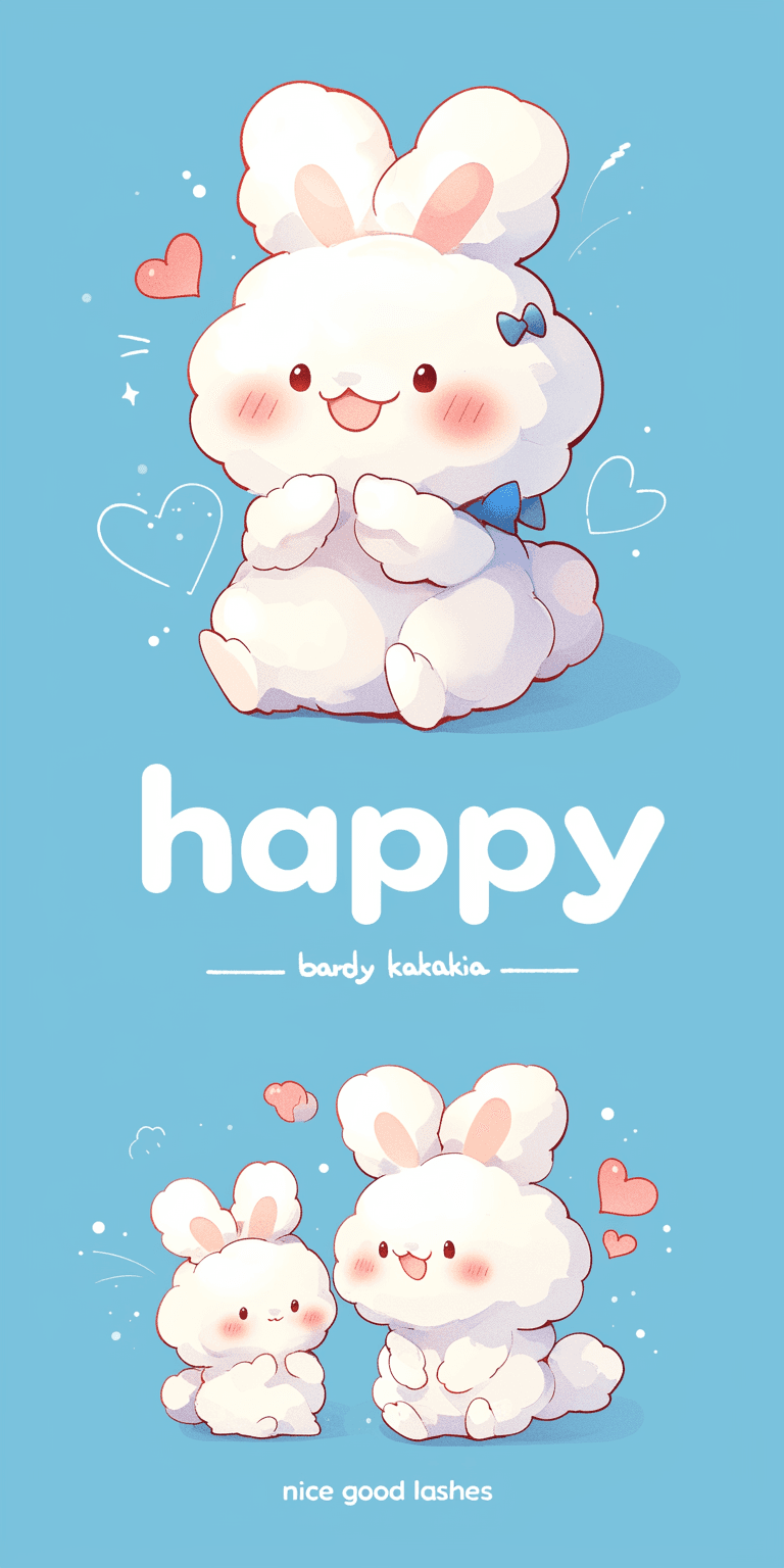 Cute Animals Gleam original repeating artwork