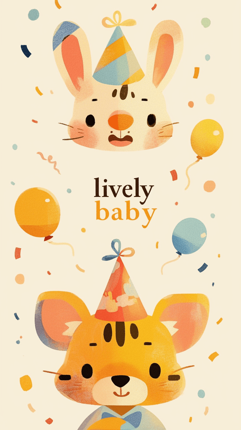 Cute Animals Show original repeating artwork