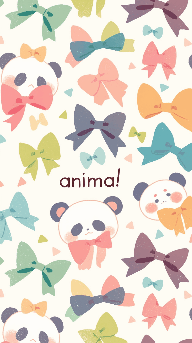 Cute Bow Crew original repeating artwork