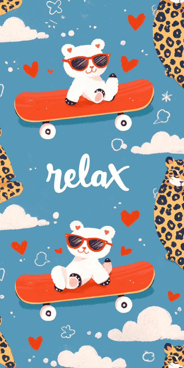 Cute Animals Bright original repeating artwork