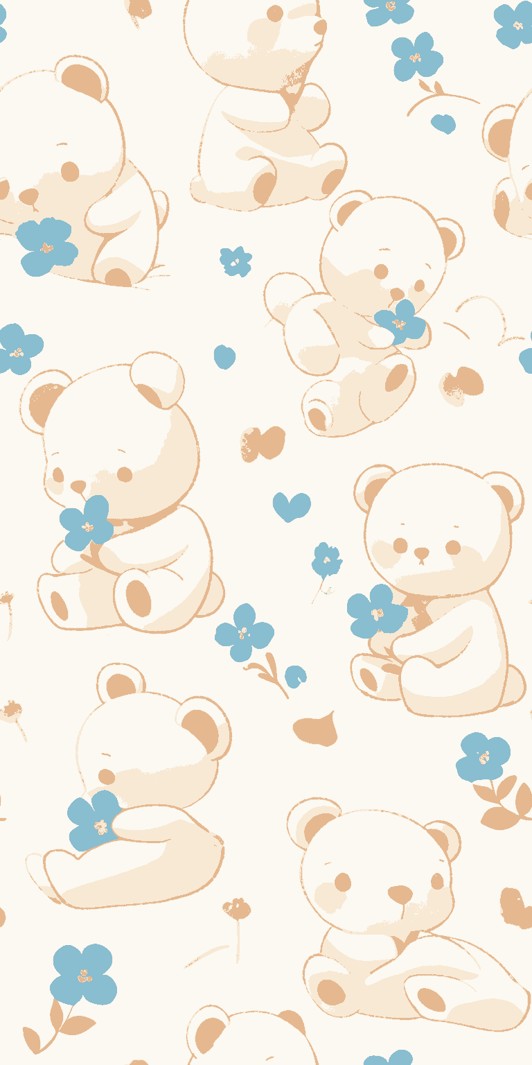 Bear 436 original repeating artwork