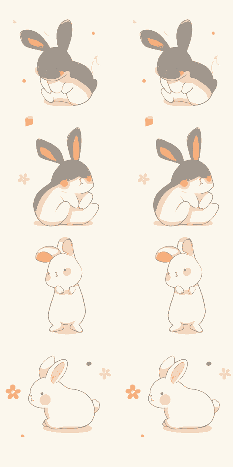 Bunny 246 original repeating artwork