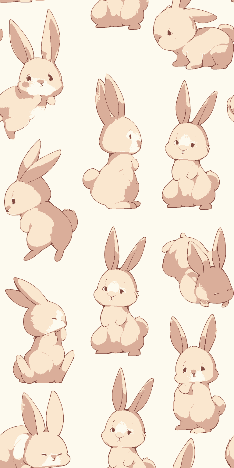 Bunny 364 original repeating artwork