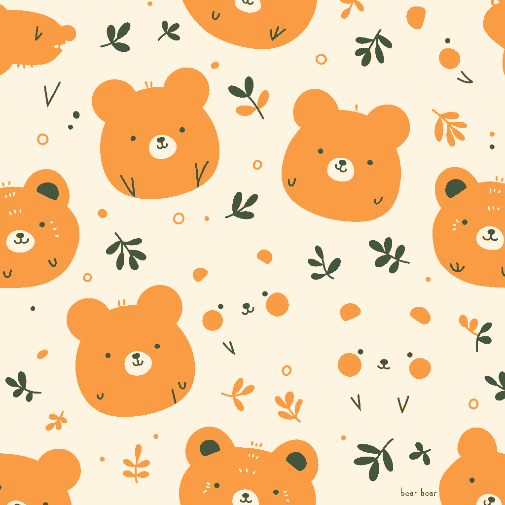 Bear 471 original repeating artwork
