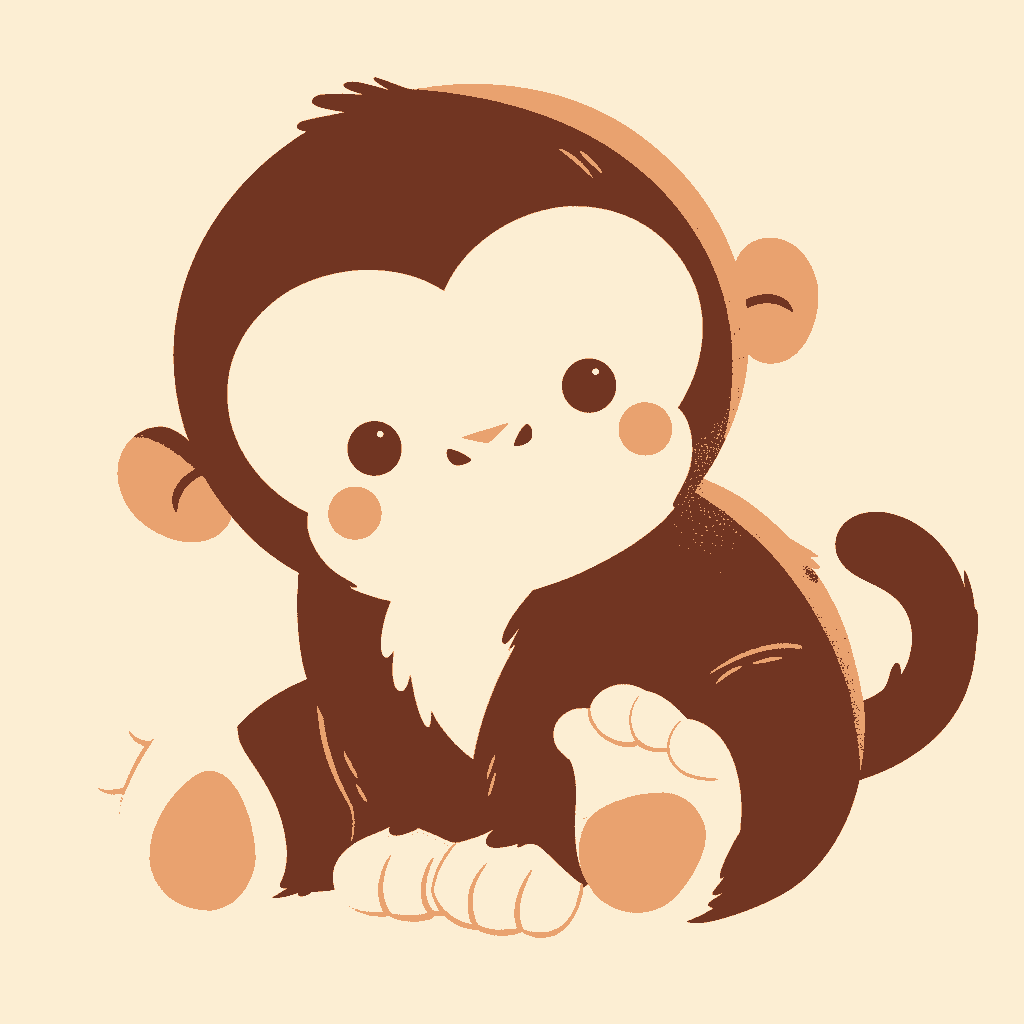 Monkey Beats original repeating artwork