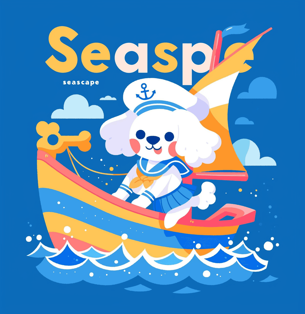 Boat Groove original repeating artwork