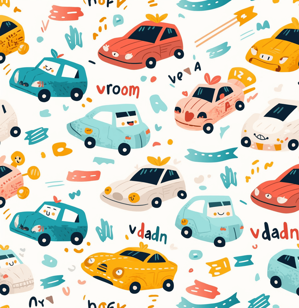 Car 685 original repeating artwork
