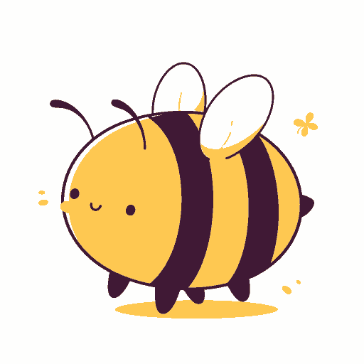 Bee Gang original repeating artwork