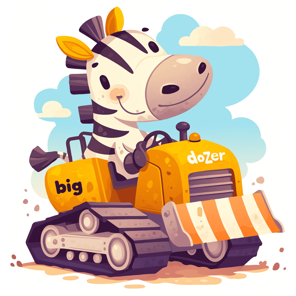 Truck Duo original repeating artwork