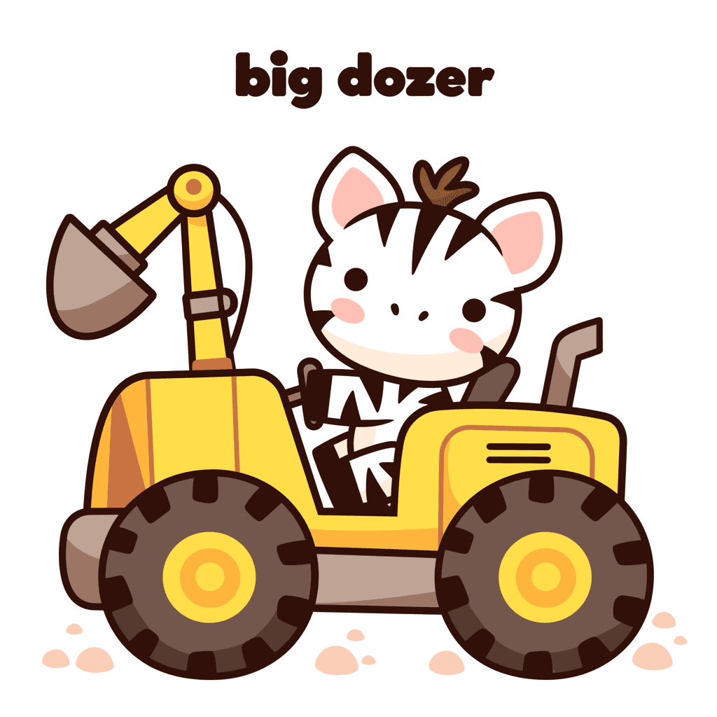 Truck Buzz original repeating artwork