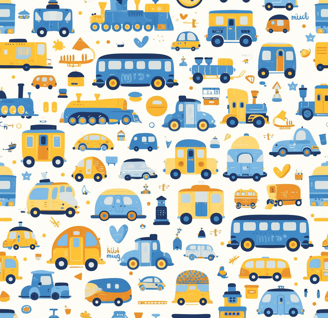 Car 696 original repeating artwork