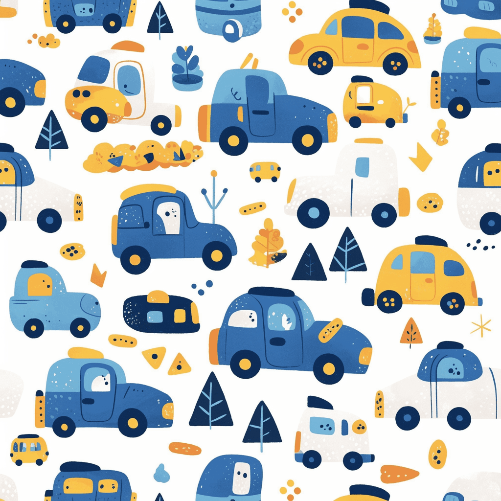 Car 403 original repeating artwork