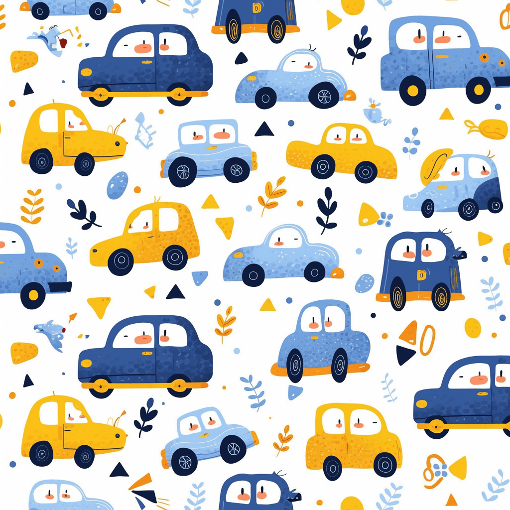 Car 658 original repeating artwork