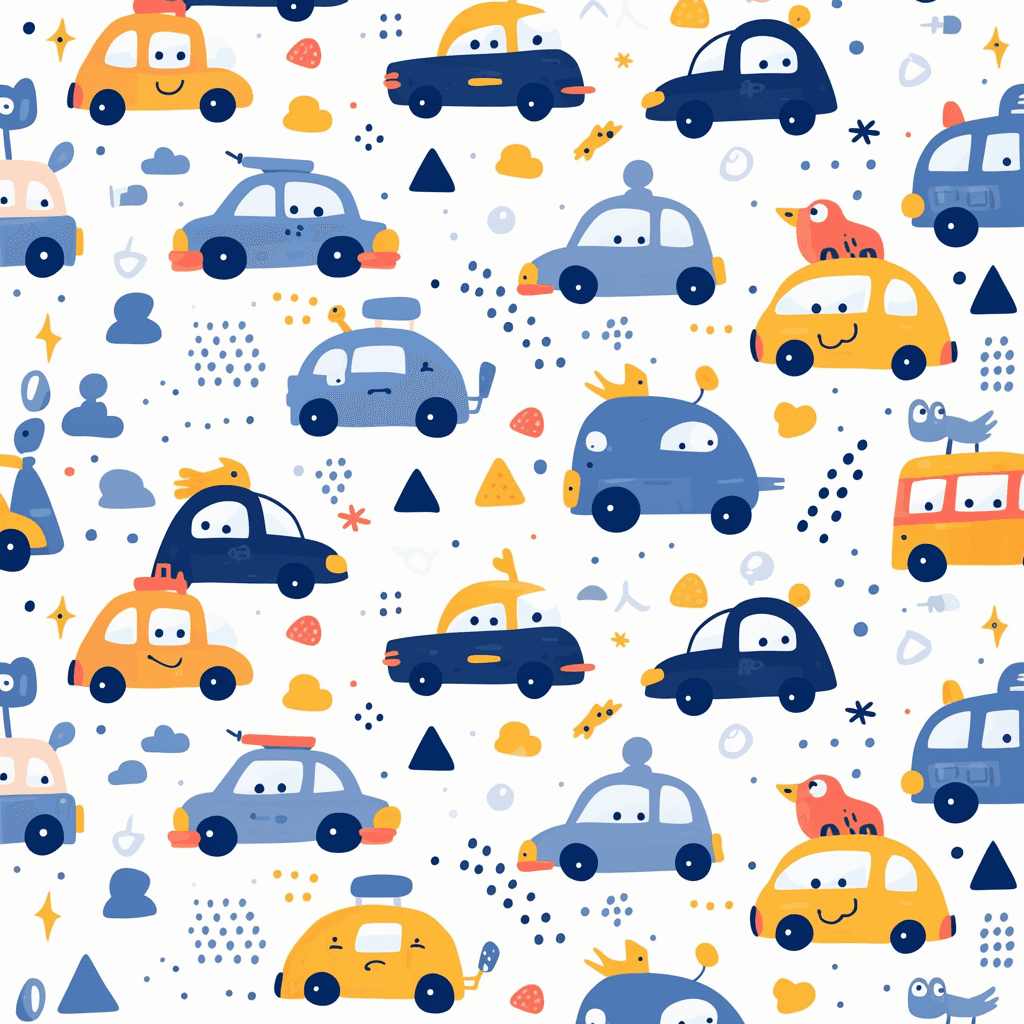 Car 737 original repeating artwork